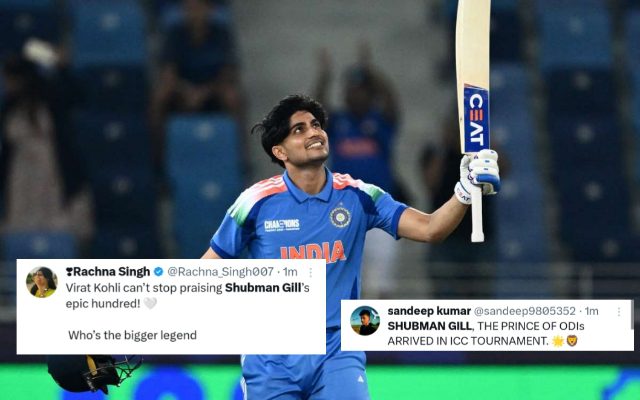 Fans React As Shubman Gill’s Record-Breaking Century Leads India To Victory