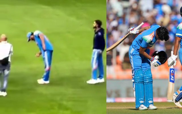 [WATCH]- Rohit Sharma Emulates Shubman Gill’s Bow Celebration After His Century Against Bangladesh, Video Goes Viral