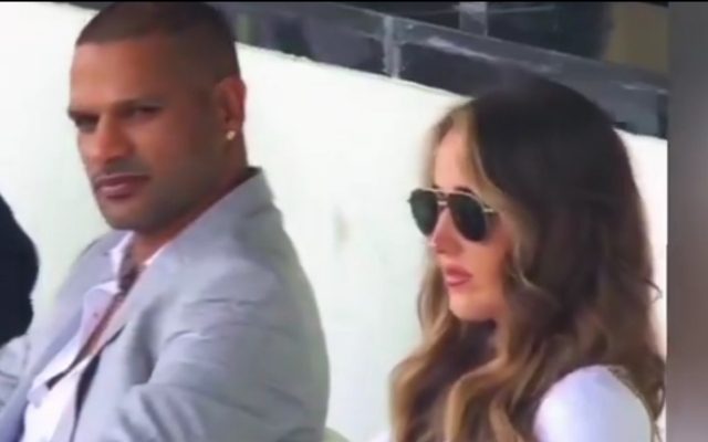 [WATCH] Shikhar Dhawan’s Picture With The Mystery Woman At Champions Trophy 2025 Goes Viral On Social Media
