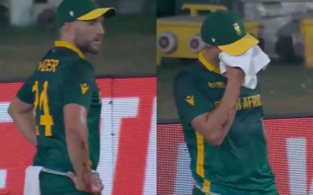 Wiaan Mulder Continues Playing Despite Heavily Bleeding Against Afghanistan