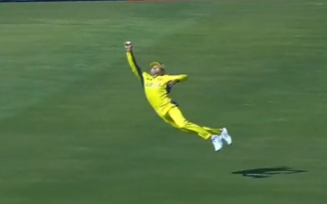 [WATCH]: Alex Carey Turns Superman to Dismiss Phil Salt in ENG vs AUS Clash