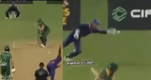 Kumar Sangakkara Defies Age with Stunning Catch Behind the Wickets