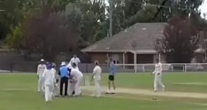 Watch: Wild Scenes as Shocking Assault Breaks Out During a Club Cricket Match in Victoria
