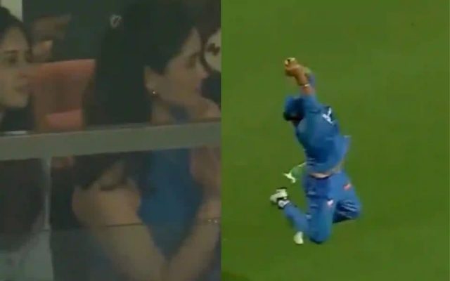 [WATCH]- Sara Tendulkar Applauds Yuvraj Singh For His Stunning Boundary Catch