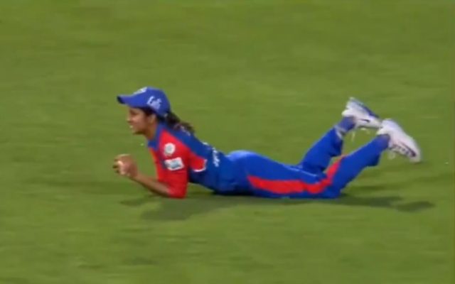 [WATCH]- Jemimah Rodrigues’ Stunning Dive Ends Chinelle Henry’s Masterclass In DC vs UPW WPL 2025