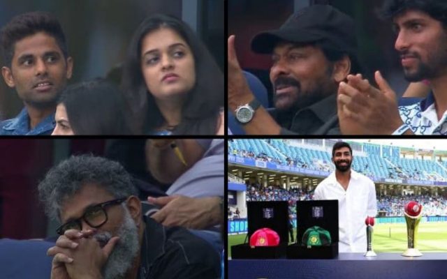 Celebrities Who Have Attended India vs Pakistan Match In Dubai