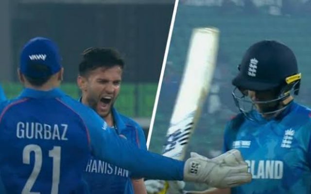 [WATCH]- Azmatullah Omarzai Roars After Dismissing Joe Root In AFG vs ENG 2025