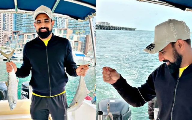 Mohammed Shami Enjoys Fishing And Feast Before IND vs NZ Clash
