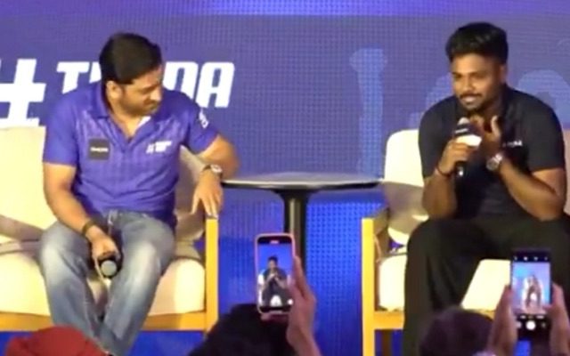 “Whenever People Say That Dhoni Should Retire From The IPL, I Always Feel ‘Thoda Aur’ – Sanju Samson Hopes MS Dhoni Continues To Play