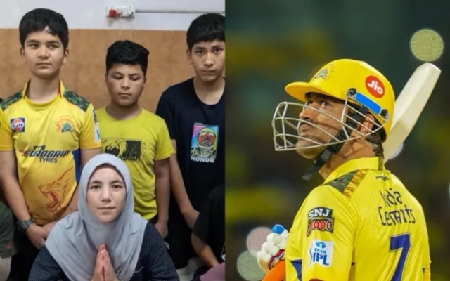 [WATCH]- Ladakh School Students Make Special Request To MS Dhoni Before IPL 2025