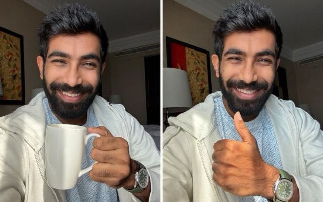 “The Most Essential Meal Of The Day”- Jasprit Bumrah Relaxes With A Cup Of Coffee