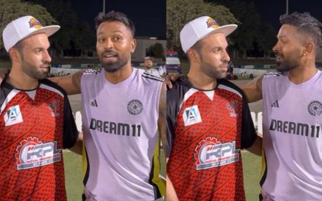 [WATCH]- Hardik Pandya Shares A Light Moment With Net Bowler Ahead Of 2025 Champions Trophy