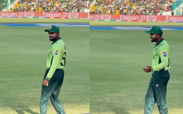[WATCH] Babar Azam Grooves To Dhol Beats During PAK vs NZ 2025 Champions Trophy Clash