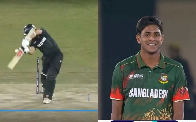 [WATCH]- Nahid Rana Shatters Williamson’s Stumps With A Stunning Delivery