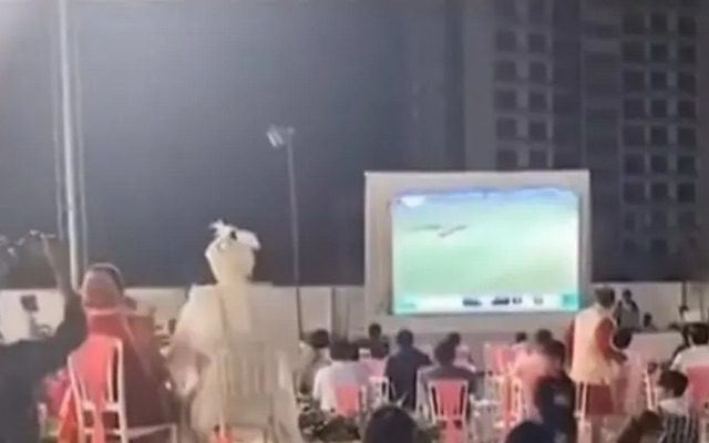 [WATCH]- Couple Pauses Wedding To Celebrate Kohli’s Century In IND vs PAK Match