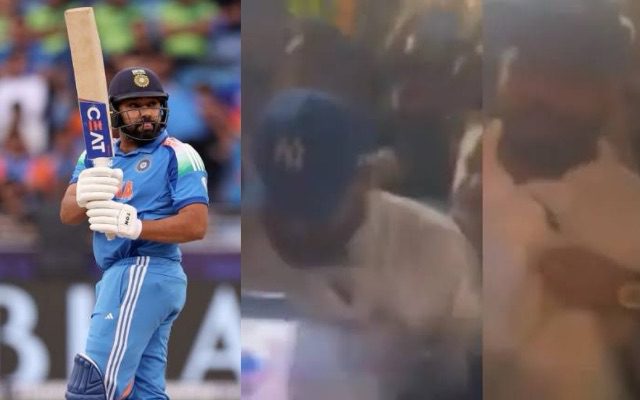 [WATCH]- Rohit Sharma’s Arrival Sparks Chaos As Fans Flood Dubai Streets During 2025 Champions Trophy