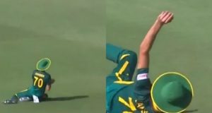 Marco Jansen's Spectacular Catch Dismisses Harry Brook in SA vs ENG Clash