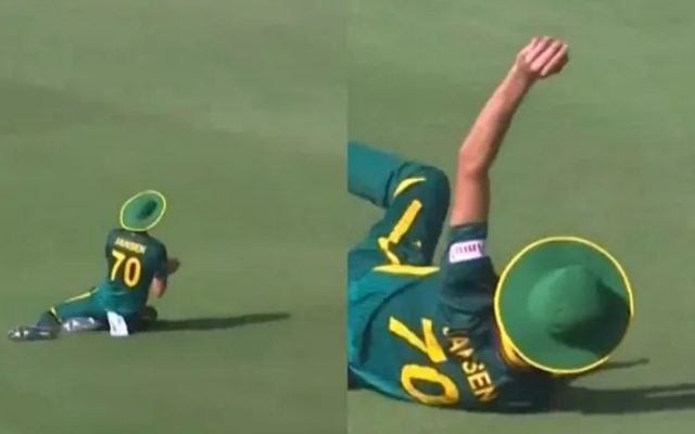 [Watch]: Marco Jansen’s Spectacular Catch Dismisses Harry Brook in SA vs ENG Clash