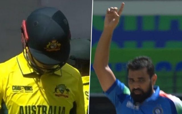 [WATCH]- Mohammed Shami Dismisses Connolly After Multiple Misses In IND vs AUS Semifinal
