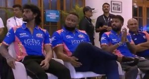 Hardik Pandya, Tilak Varma, And Kieron Pollard Witness MI vs GG WPL 2025 Eliminator In Mumbai