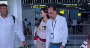 Disha Patani Arrives in Kolkata for IPL 2025 Opening Ceremony