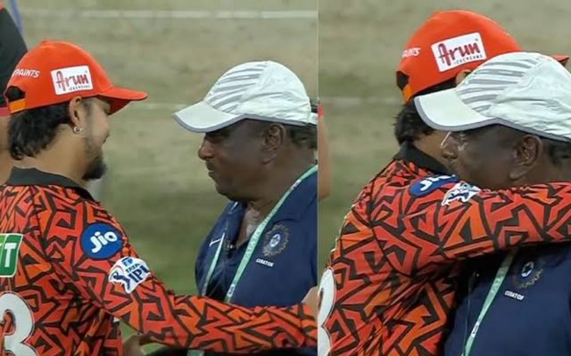 [Watch] Ishan Kishan Hugs The Pitch Curator Following His Stunning Century