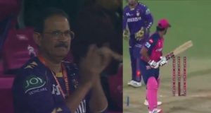 KKR CEO Venky Mysore's Viral Clap Response to Nitish Rana's Dismissal Breaks the Internet