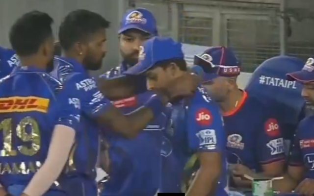 [Watch]: Rohit Sharma’s Viral Gesture Highlights How Mumbai Indians Nurtures Young Stars in IPL