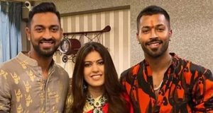 Hardik Pandya with family