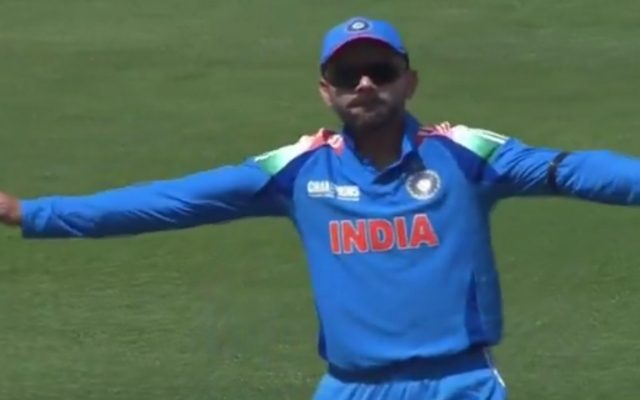 [WATCH]- Virat Kohli Dances After Cooper Connolly’s Wicket In IND vs AUS Champions Trophy Semifinal