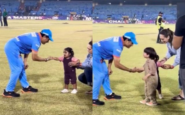 [WATCH]- Sachin Tendulkar Shares Heartwarming Moment With Yuvraj Singh’s Kids