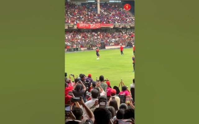 [WATCH]- Virat Kohli Grabs A Stunning Running Catch At RCB Unbox Event Ahead Of IPL 2025