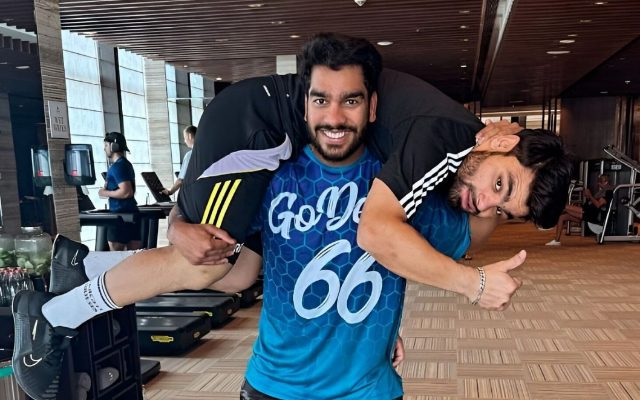 [WATCH]- Venkatesh Iyer Shows Off Strength, Lifts KKR Teammate in Gym Ahead Of IPL 2025 Clash vs MI