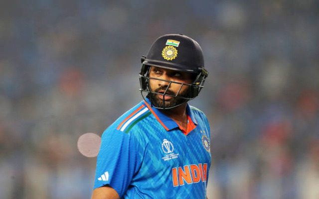 [WATCH] Rohit Sharma’s Powerful Shot Forces Umpire To Take Cover