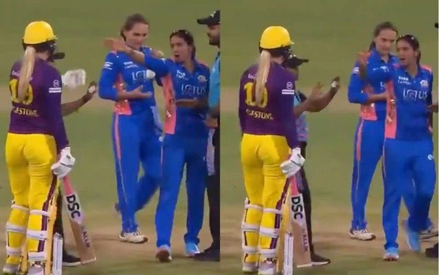 [WATCH] Heated Exchange Between Harmanpreet Kaur And Sophie Ecclestone During WPL 2025 Match