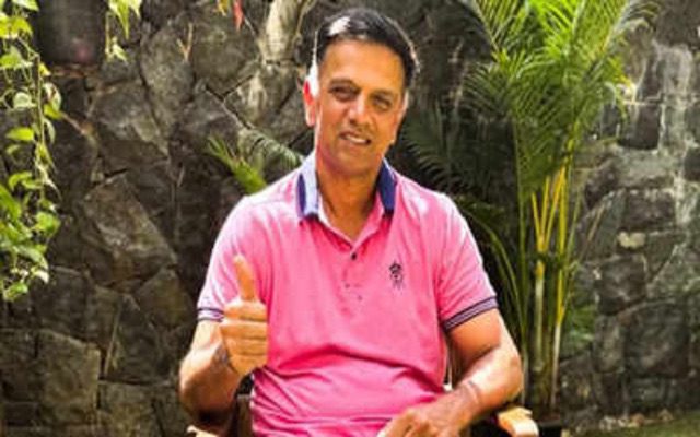 Injured Rahul Dravid Joins Rajasthan Royals IPL 2025 Camp On Crutches