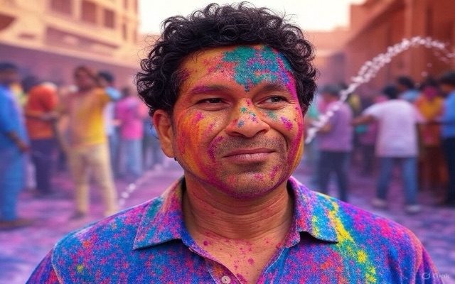 Watch: Sachin Tendulkar’s Playful Holi Celebration With Yuvraj Singh