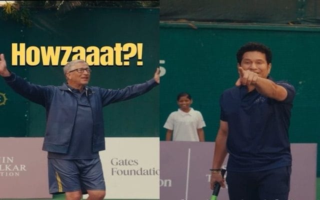 Watch: Sachin Tendulkar And Bill Gates Play ‘Crennis’