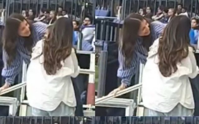 [WATCH]- Viral Video Shows Anushka Sharma Interacting With Rohit Sharma’s Son Ahaan