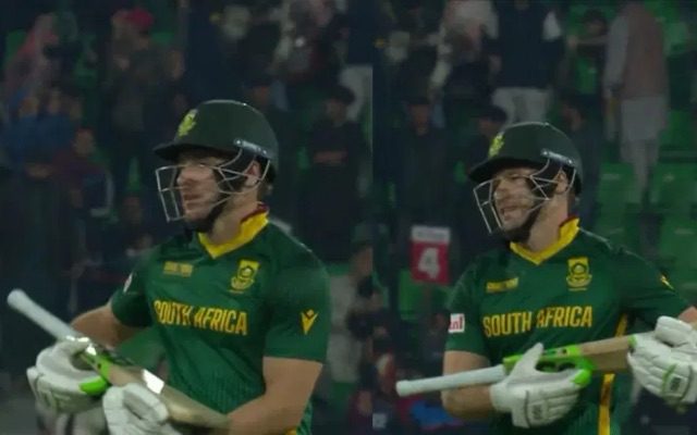 [WATCH]- David Miller Dedicated His Champions Trophy Semifinal Century To Newborn Baby