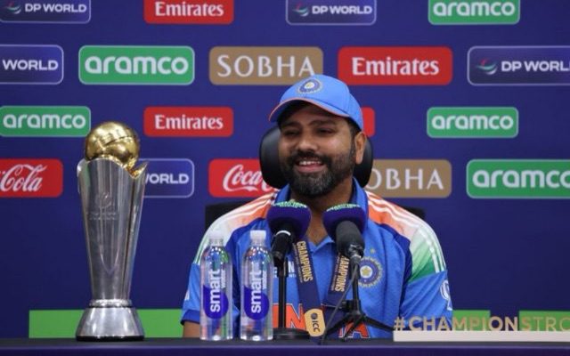 [Watch]: “Kitna WOH lagta hai jeetne ke liye…”: Rohit Sharma’s Comical Line After 2025 Champions Trophy Win
