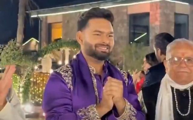 [WATCH]- Rishabh Pant Joins Sister’s Wedding Celebrations Right After Returning From 2025 Champions Trophy