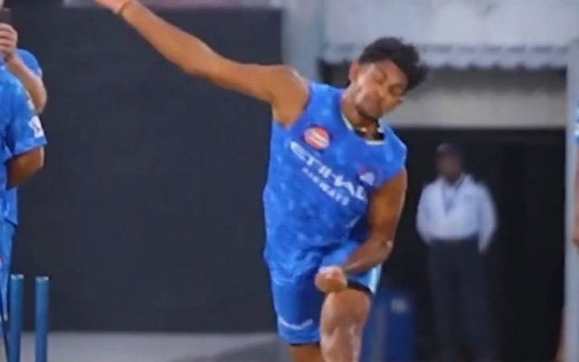 [WATCH]- CSK Staff Member Escapes Matheesha Pathirana’s Delivery In Nets Before IPL 2025