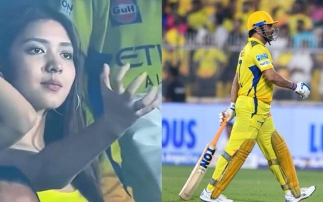 [WATCH]- CSK Fangirl Holds Back Anger As New MS Dhoni Meme Emerges From IPL 2025