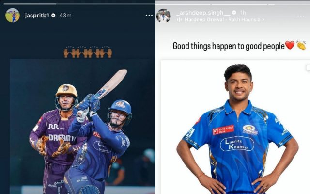 IPL 2025: “Good Things Happens to Good People”- Arshdeep Singh Lauds Ashwani Kumar