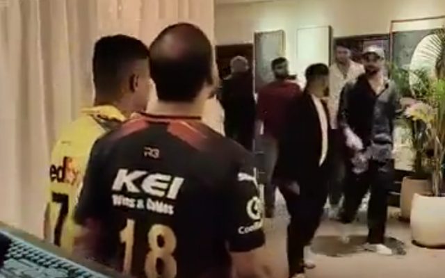 [Watch]: Virat Kohli’s Epic Reaction After Seeing CSK Fan at His Own Restaurant Goes Viral