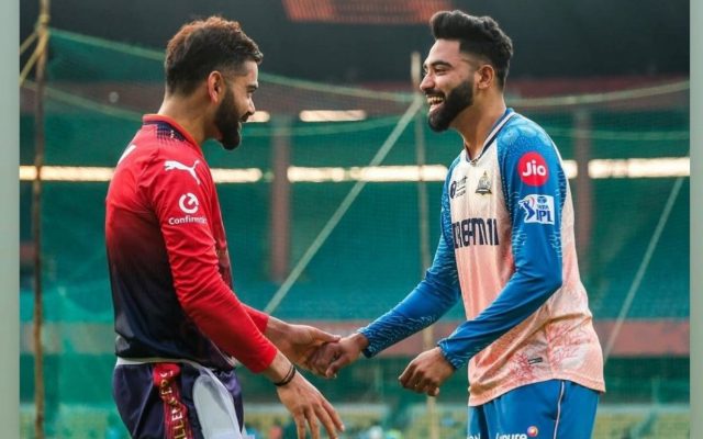 [Watch]: Siraj Dedicates a Special Song to Virat Kohli on Instagram After Their Reunion Before GT vs RCB Clash