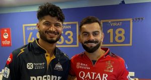 Arshad Khan and Virat Kohli