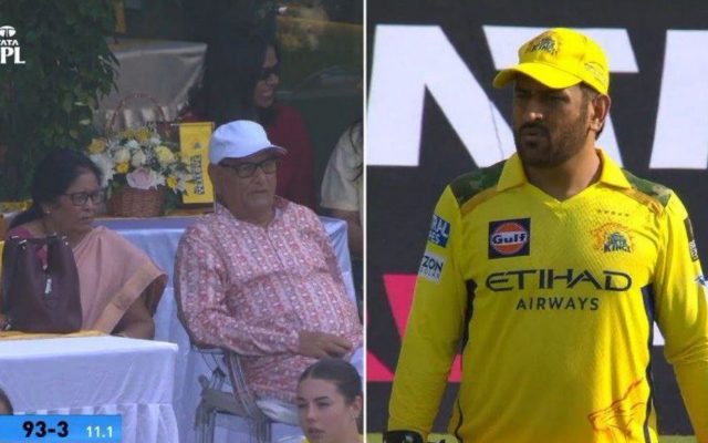 Is MS Dhoni Retiring Today? Parents Spotted at Chepauk for CSK vs DC Match Sparks Speculation