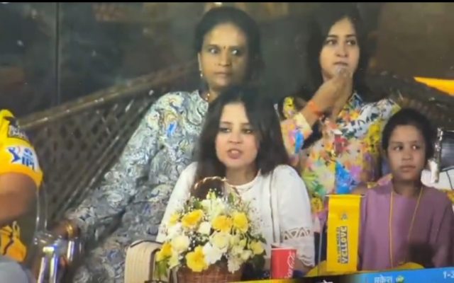 [WATCH]- Sakshi Dhoni Leaves Wankhede With A Smile After CSK’s IPL 2025 Game Against MI